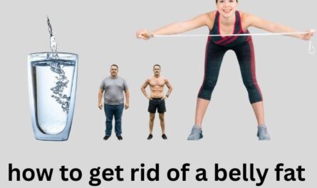 how to get rid of a belly fat